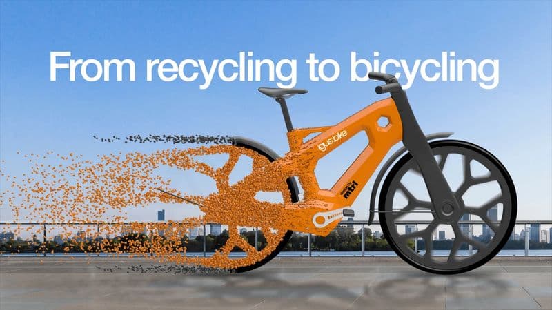 MOBILITA' - Rcyl, la prima bici in plastica riciclata