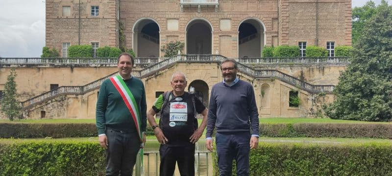 AGLIE' - L'impresa di Alessandro Bellière, a 90 anni (a piedi) su e giù per l'Italia - FOTO e VIDEO