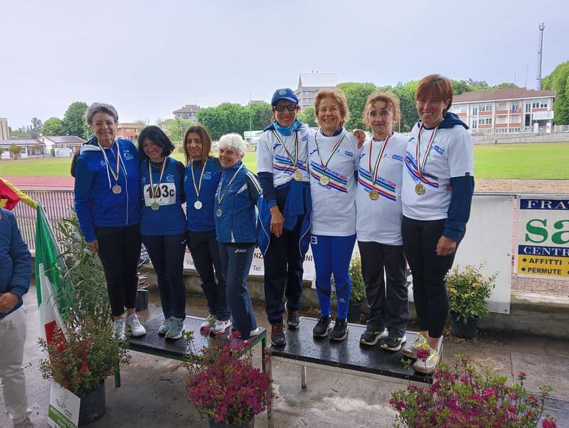 ATLETICA CANAVESANA - Impresa della 4x400 SF55, le portacolori del Canavese vincono il titolo italiano - FOTO
