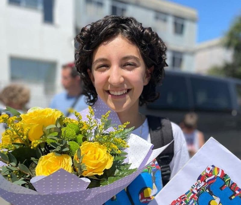 RIVAROLO CANAVESE - Marta Camerlo a 15 anni «Alfiere della Repubblica» e orgoglio di Argentera