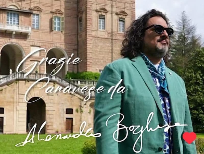 4 RISTORANTI - Alessandro Borghese saluta il Canavese e ringrazia: «Abbiamo visto posti stupendi» - FOTO