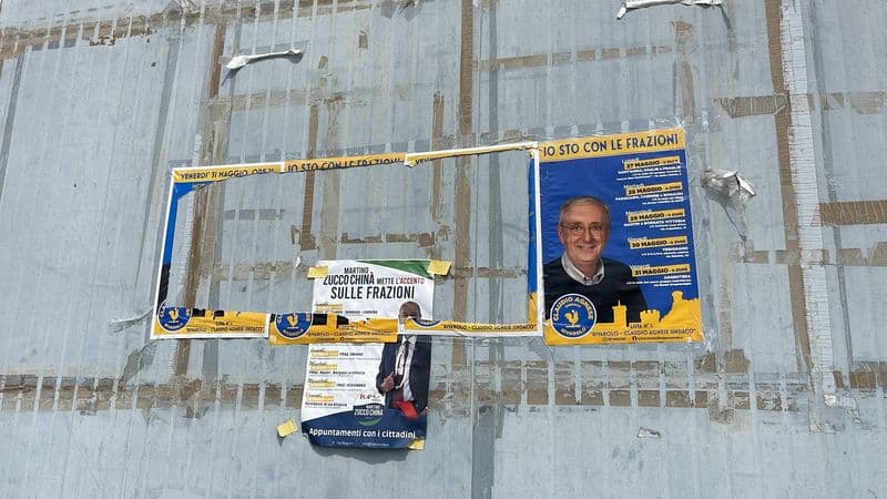 ELEZIONI RIVAROLO CANAVESE - Tagliati ad Argentera i manifesti di uno dei candidati a sindaco