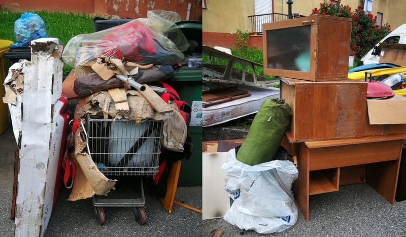 CASTELLAMONTE - Carcasse d'auto e amianto bruciati, rifiuti abbandonati ovunque: cinque «maiali» beccati e multati - FOTO