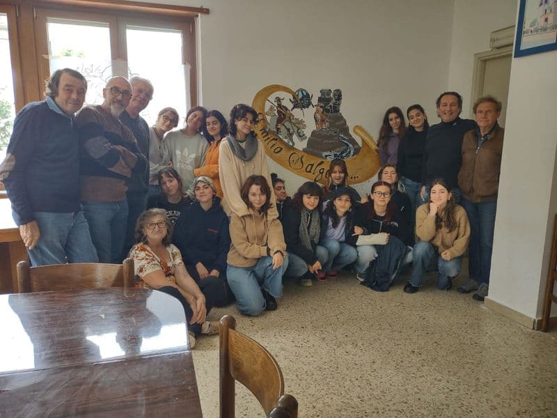 ALPETTE - Il liceo Cottini omaggia Emilio Salgari: murales e arte ad Alpette - FOTO