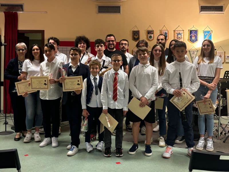 RIVAROLO CANAVESE - Festa di fine anno per la Filarmonica Rivarolese