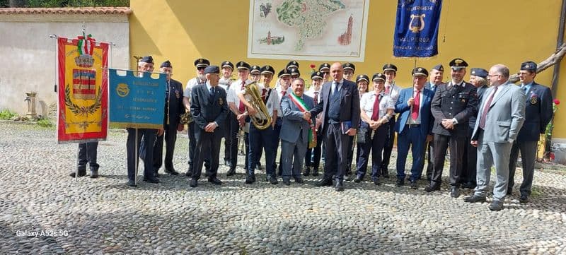 VALPERGA - Per il 2 giugno celebrato il maggiore Angelo Gays, «una freccia scoccata in cielo» - FOTO