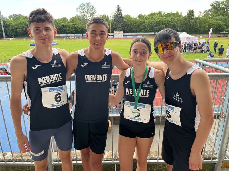 ATLETICA CANAVESANA - I giovani talenti dell'Avis in gara a Parma, Alessia Dova prima nel salto in lungo a Borgomanero - FOTO