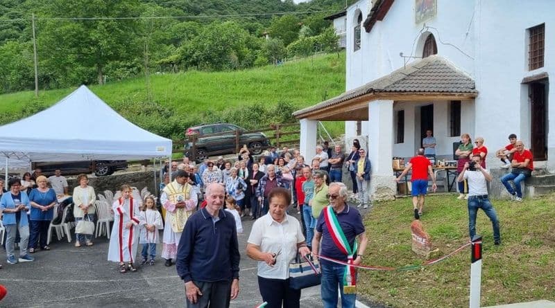 CHIESANUOVA - Borgata Strole in festa per la Consolata, inaugurata una nuova strada