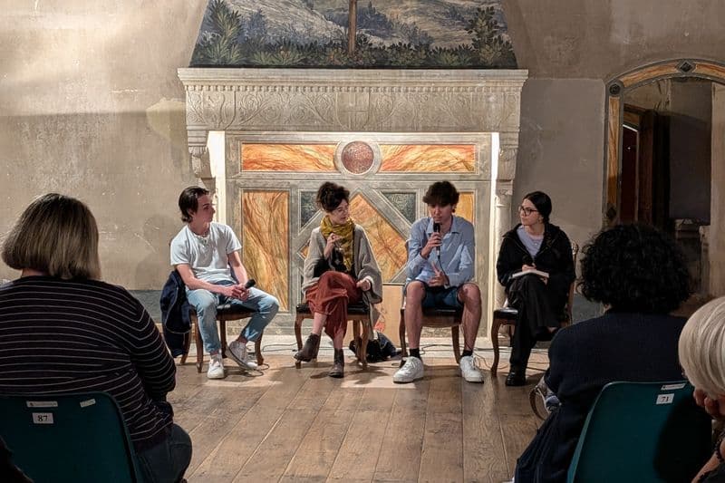 RIVAROLO CANAVESE - La scrittrice Martina Merletti ospite con gli studenti dell'Aldo Moro al Malgrà - FOTO