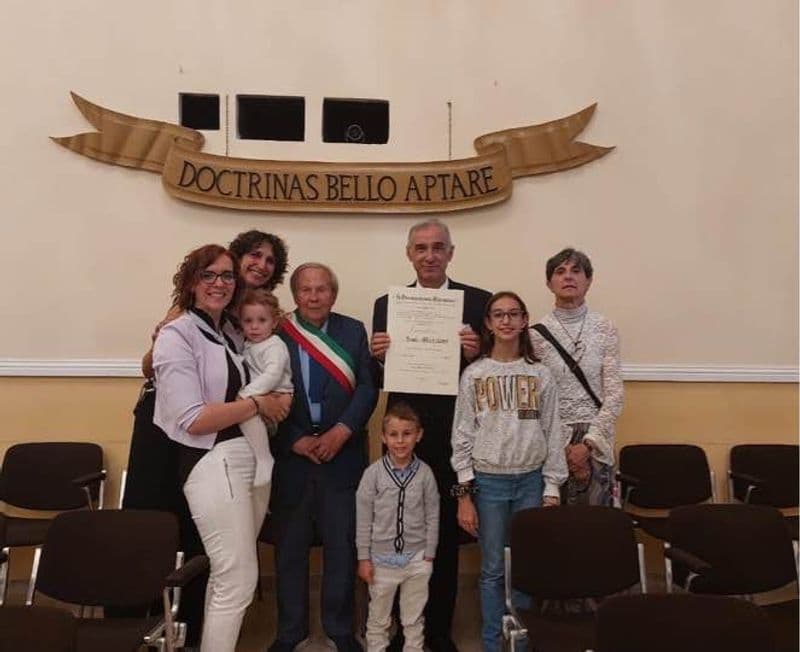 BOLLENGO - Danilo Micheloni nominato Cavaliere al merito della Repubblica - FOTO