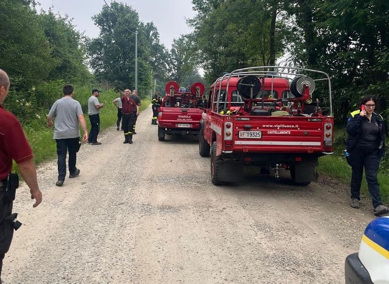 FELETTO - Trovato a Bosconero il pensionato scomparso nel nulla giovedi pomeriggio