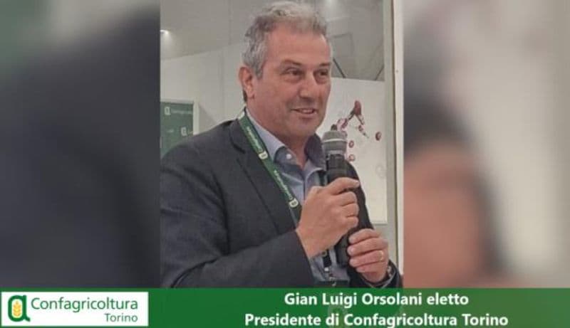 SAN GIORGIO CANAVESE - Gian Luigi Orsolani è il nuovo presidente di Confagricoltura Torino