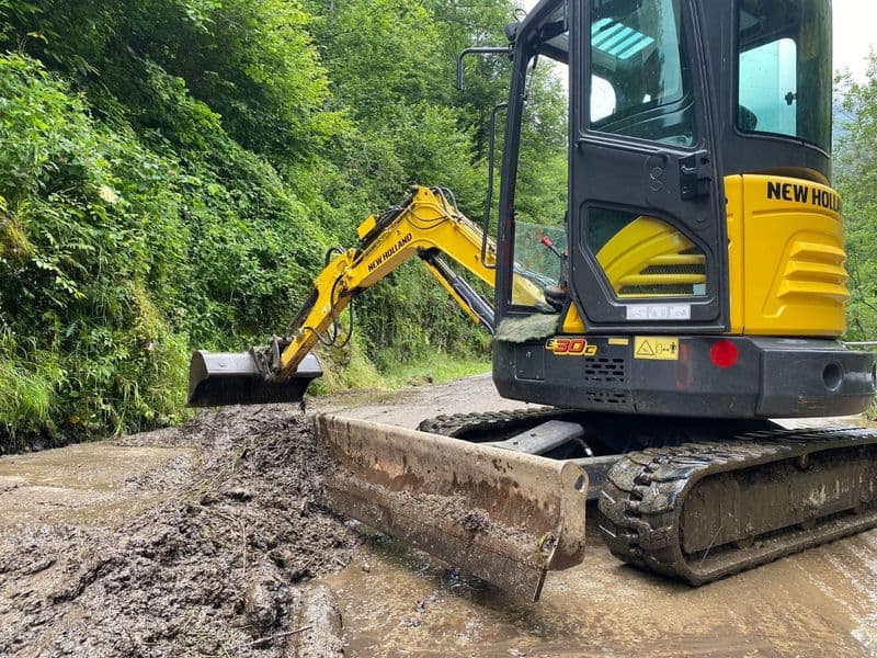 VALLI ORCO E SOANA - Danni maltempo, subito lavori per oltre mezzo milione di euro sulle strade - FOTO