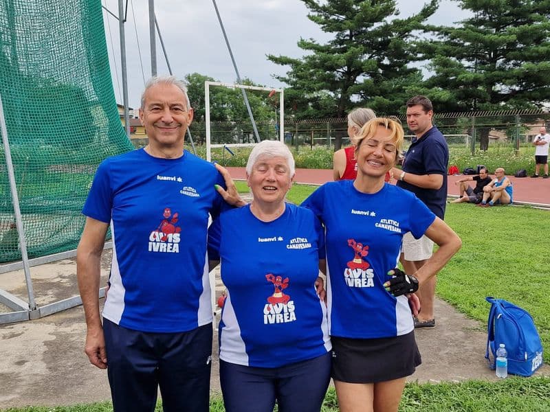 ATLETICA CANAVESANA - Corradini e Lanza campioni piemontesi di pentathlon lanci, Dova vince nel triathlon - FOTO