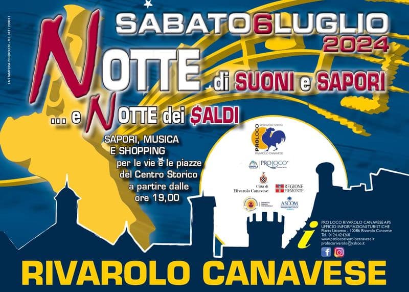 RIVAROLO CANAVESE - Tutto pronto per la «notte bianca»: live alle 19 per scoprire tutti i dettagli del grande evento - VIDEO