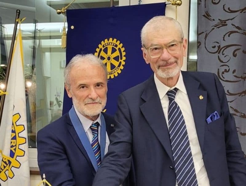 IVREA - «Passaggio delle consegne» al Rotary: Zanuttini presidente
