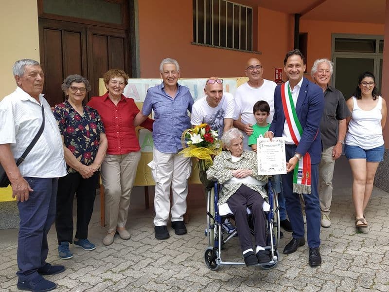 VOLPIANO - Festeggiati i 100 anni di Maria De Paoli