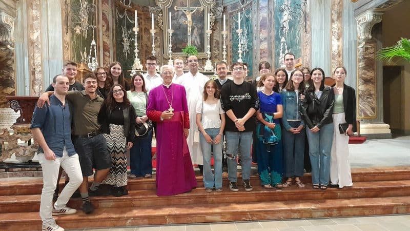 SAN GIUSTO CANAVESE - Paese in festa per il futuro diacono Simone Mezzano
