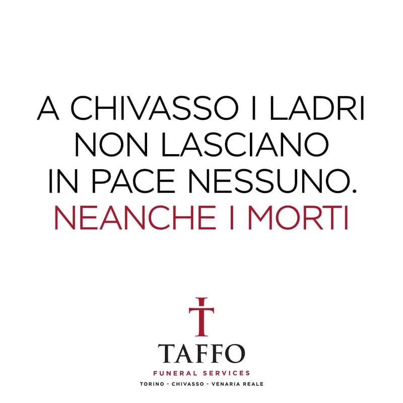 CHIVASSO - Furto alle pompe funebri «Taffo Funeral Services»: i carabinieri hanno già preso i tre ladri
