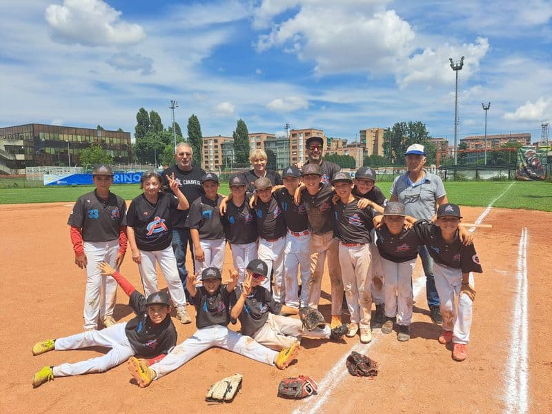 CASTELLAMONTE - Baseball, l'under12 batte il Boves e sogna lo scudetto nazionale di categoria - FOTO