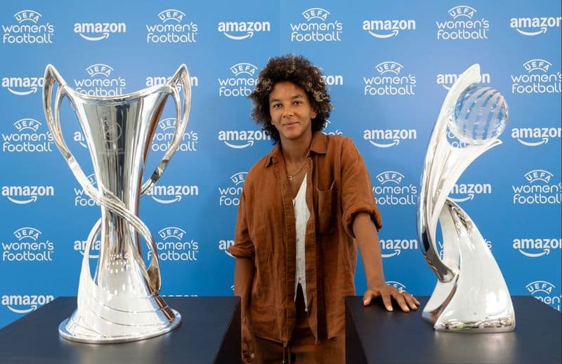 TORRAZZA - La capitana della Juventus, Sara Gama, ospite di Amazon: «Il calcio è uno sport per tutte»