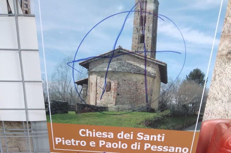 BOLLENGO - Vandali imbrattatori ancora in azione, sindaco furente