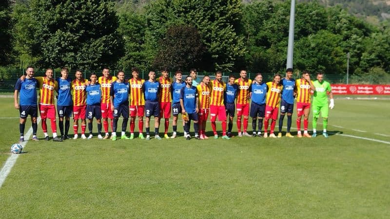 CUORGNE' - Gol, spettacolo ed emozioni indimenticabili per il Vallorco in amichevole contro il Catanzaro - FOTO