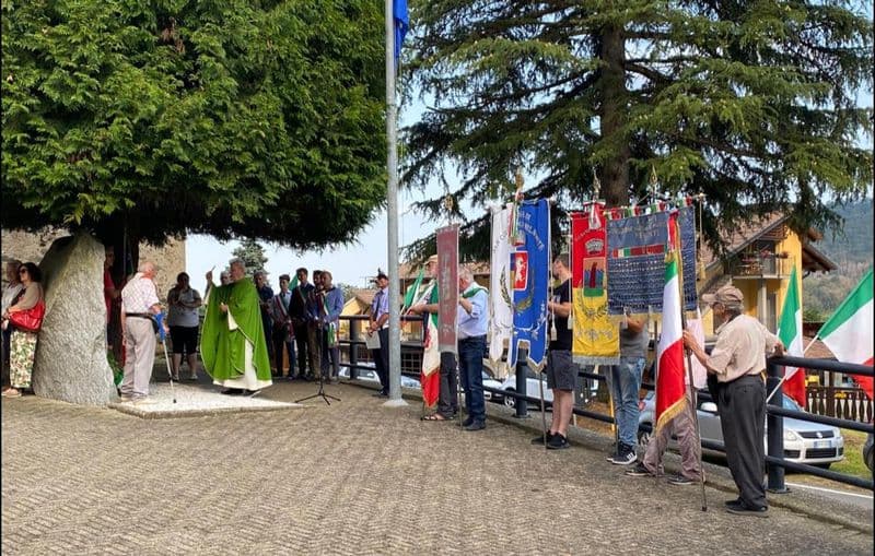 SAN COLOMBANO - Commemorati i Partigiani caduti nella battaglia di Sale - FOTO