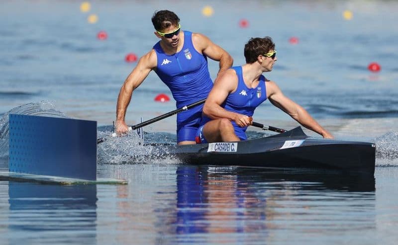 OLIMPIADI PARIGI - Canoa da applausi: Gabriele Casadei e Carlo Tacchini sono in semifinale