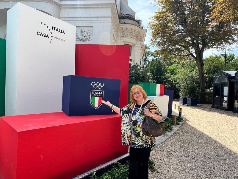 OZEGNA - Margherita Fumero alle Olimpiadi per tifare Casadei - FOTO e VIDEO