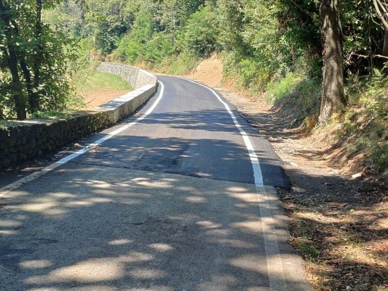 AGLIE' - Riaperta la provinciale 54 chiusa da maggio per i danni del maltempo