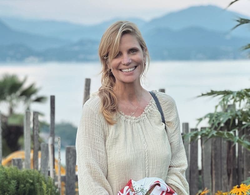 CANAVESE - La conduttrice tv Filippa Lagerback in bici alla scoperta della via Francigena - FOTO e VIDEO