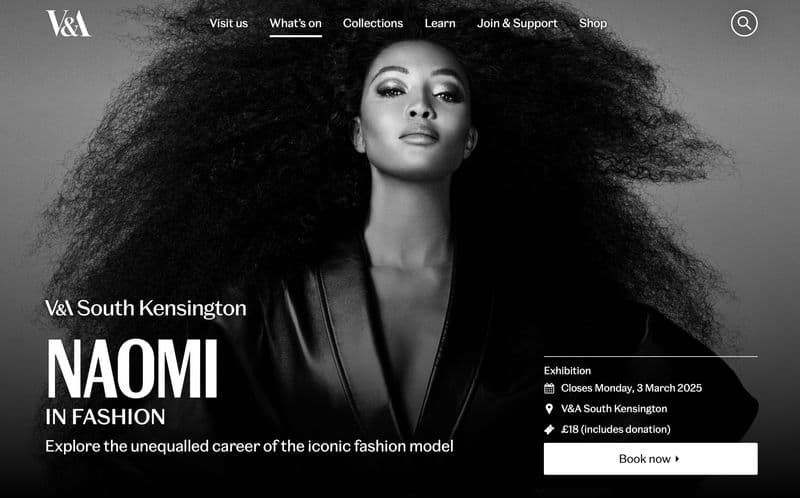 GLAMOUR - Celebrando Naomi, la Venere Nera