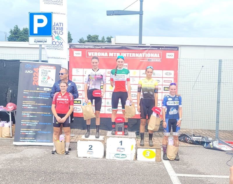FRONT CANAVESE - Rock Bike Team, Noemi Buttarelli è d'argento in Veneto