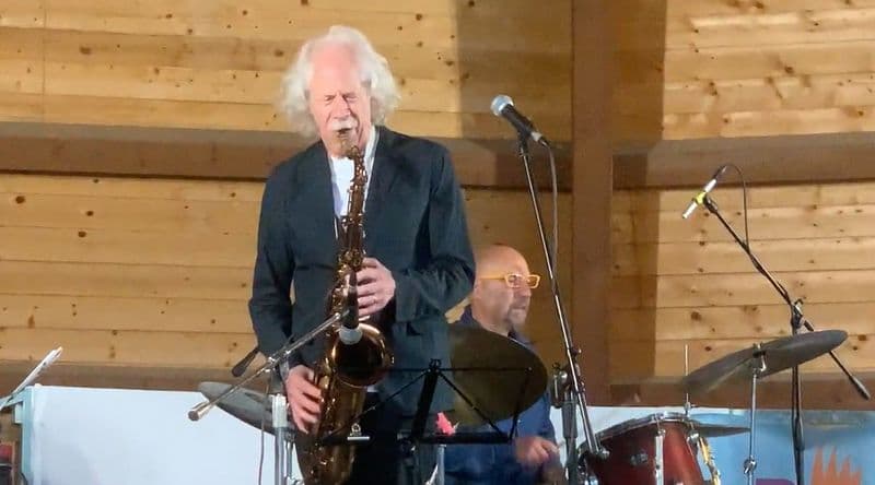 CERESOLE REALE - Lou Marini, il sassofonista dei Blues Brothers, in concerto al Palamila - FOTO e VIDEO