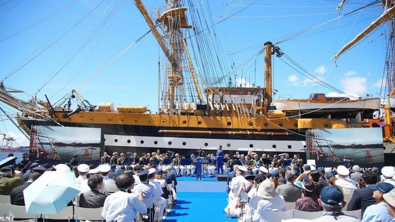 TURISMO - Il Piemonte in vetrina alla tappa di Tokyo del tour mondiale di nave Amerigo Vespucci