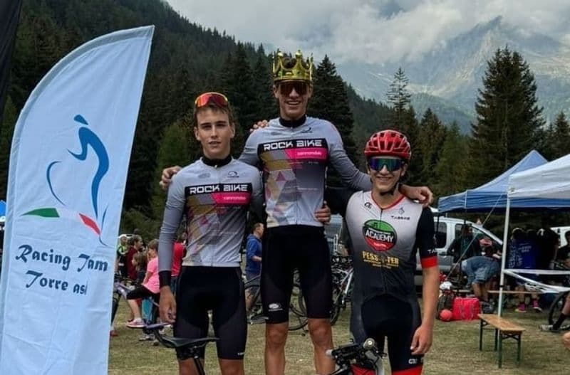 FRONT CANAVESE - Vittorie, podi e piazzamenti per gli atleti del Rock Bike Team: Milan vince a Ceresole - FOTO