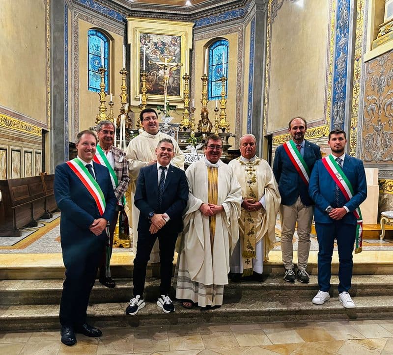 SAN GIORGIO CANAVESE - Festa per i 30 anni di sacerdozio di don Luca Meinardi - FOTO