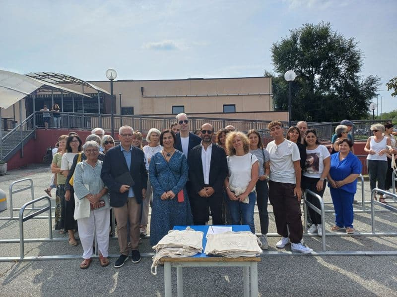 IVREA - Inaugurata l'aula all'aperto del liceo Gramsci - FOTO
