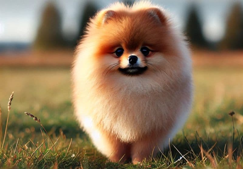 SETTIMO VITTONE - Cane di grossa taglia sbrana un piccolo volpino sotto gli occhi della sua proprietaria