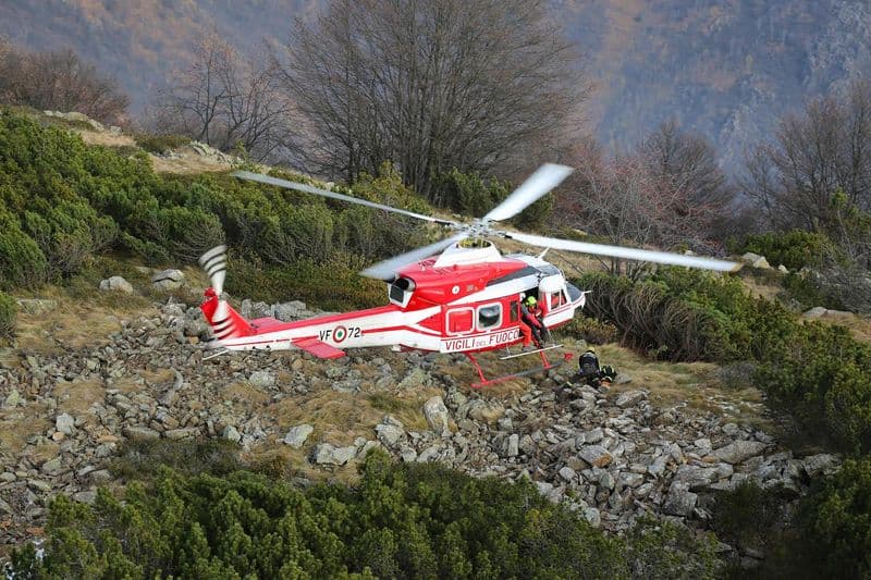 VALPRATO SOANA - Persona scomparsa a Piamprato, ricerche in corso di vigili del fuoco, soccorso alpino e carabinieri - VIDEO