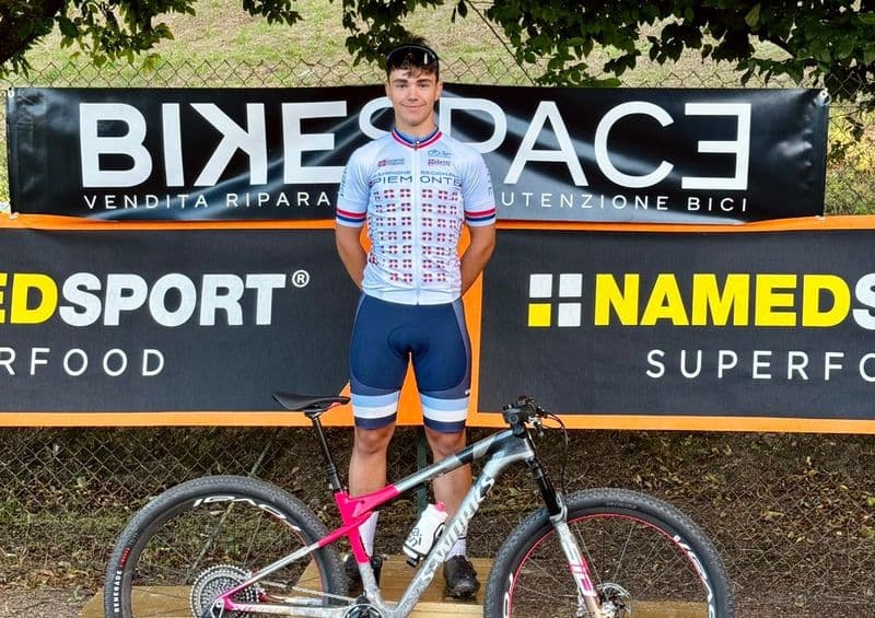 SAN MAURIZIO CANAVESE - Mtb, il talentuoso Lorenzo Favero si laurea campione regionale Xce