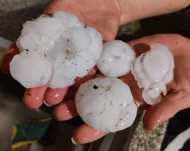 CANAVESE - Maltempo del 29 e 30 giugno: registrato il record assoluto di grandine - IL REPORT