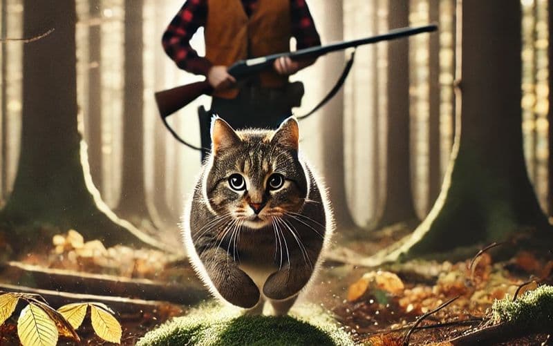 VEROLENGO - Cacciatore spara e uccide un gatto domestico: scatta la denuncia