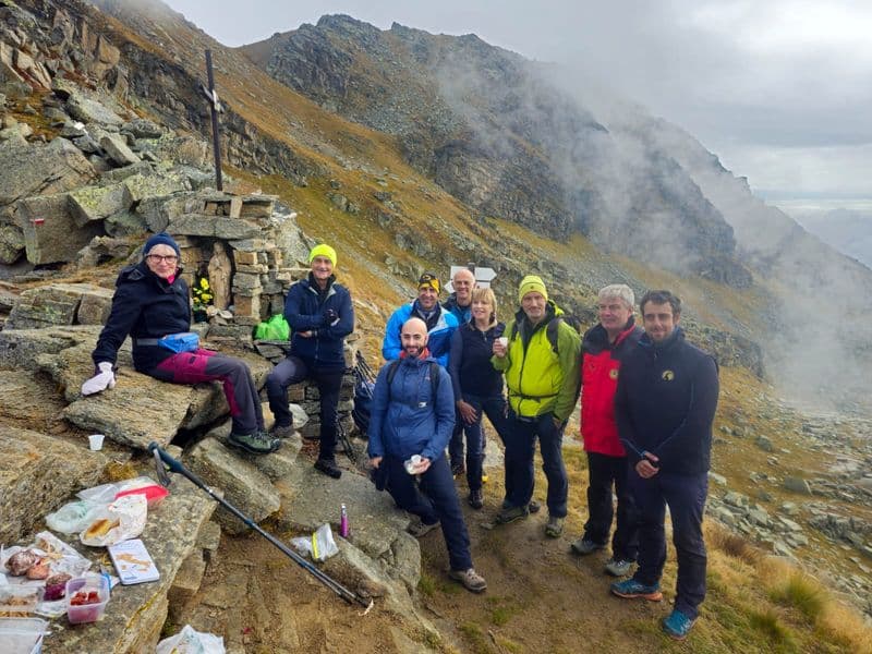 CERESOLE REALE - Al Colle della Crocetta l'incontro con Groscavallo - FOTO