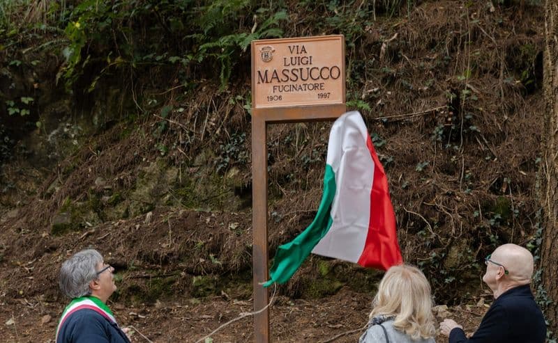CASTELLAMONTE - Intitolata una via a Luigi «Gino» Massucco - FOTO
