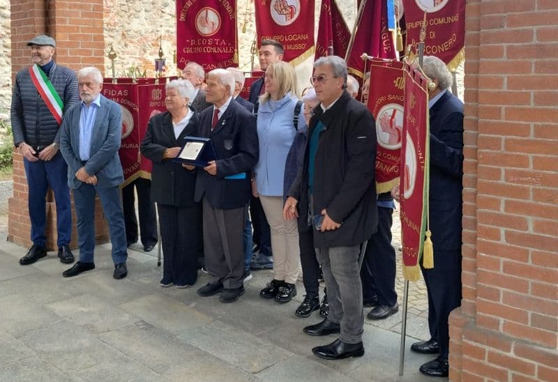 RIVAROLO CANAVESE - La Fidas ha celebrato il suo anniversario - FOTO