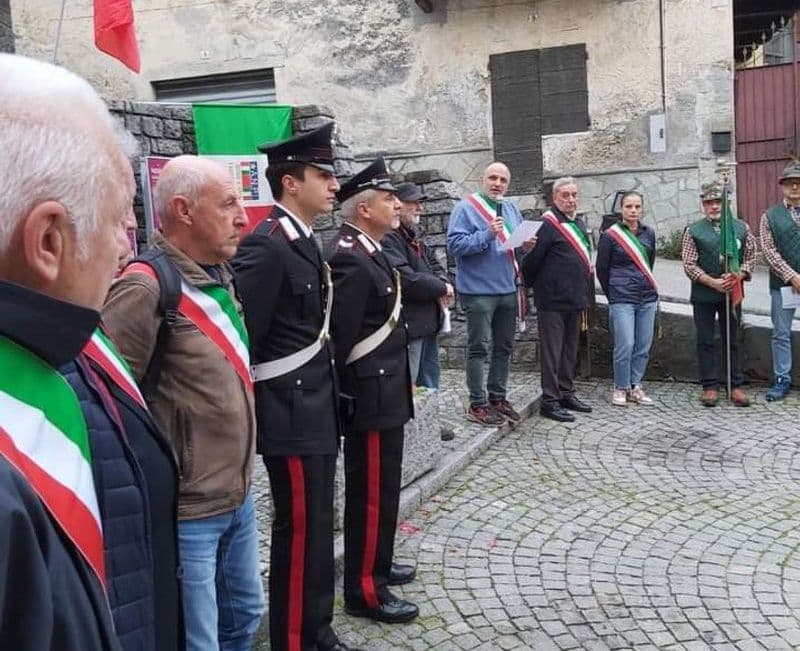 TRAVERSELLA - Commemorato l'eccidio del 1944: vittime 13 partigiani e un civile
