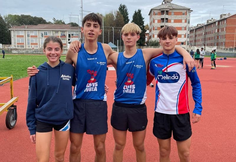 ATLETICA CANAVESANA - Volano i portacolori Avis: vittorie per Letizia Fazzone e Pietro Milano a Vercelli - FOTO
