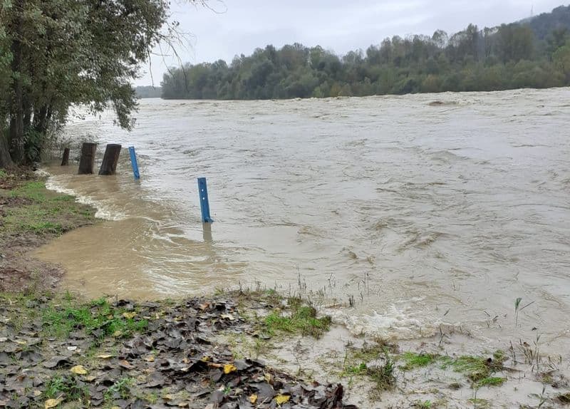 MALTEMPO IN CANAVESE - Situazione in miglioramento, resta l'allerta gialla: Malone, Orco e altri fiumi sotto il livello di guardia - FOTO